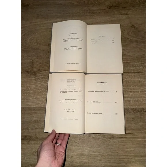 Speedwriting Shorthand Century Edition Dictation Course And Dictionary Hardcover - Picture 8 of 8